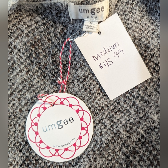 Umgee Animal Print Women's Cardigan Sweater Size Medium - Picture 6 of 6